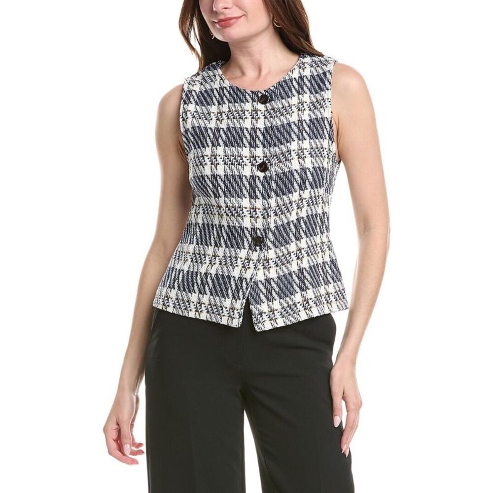 Madison Miles Womens  Vest, Black